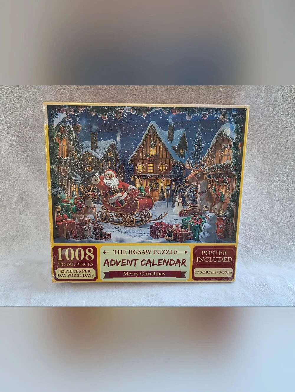 1008 Piece Christmas Advent Calendar Jigsaw Puzzle